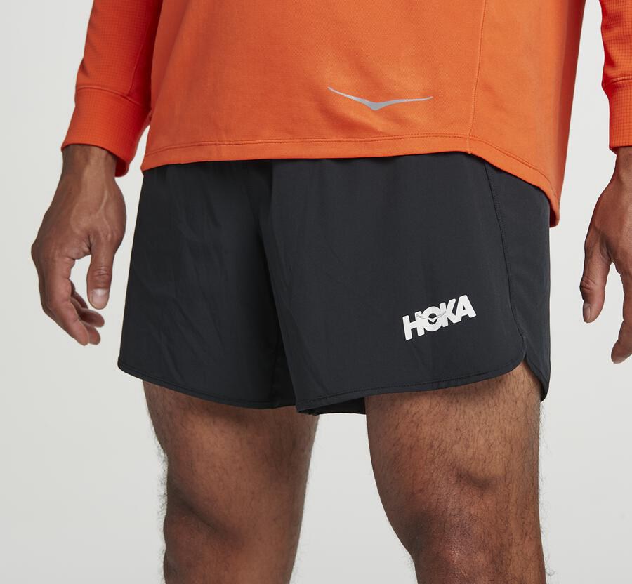 Hoka Performance - Men's Shorts - Black - UK 382MQLSHC